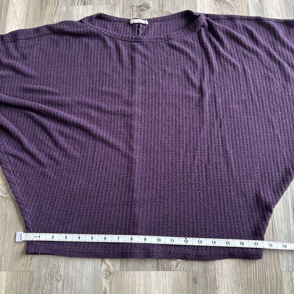 Heimious Made In USA Purple Waffle Shirt Size Medium - Picture 7 of 8